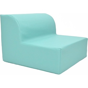image:imageChildrens Factory Library Lounger Flexible Seating Classroom Furniture Comfy Kids Chairs GreenFern Single LoungerAqua