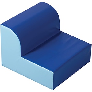 image:imageChildrens Factory Library Lounger Flexible Seating Classroom Furniture Comfy Kids Chairs GreenFern Single LoungerBlueSky Blue