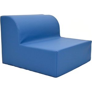 image:imageChildrens Factory Library Lounger Flexible Seating Classroom Furniture Comfy Kids Chairs GreenFern Single LoungerDeep Water