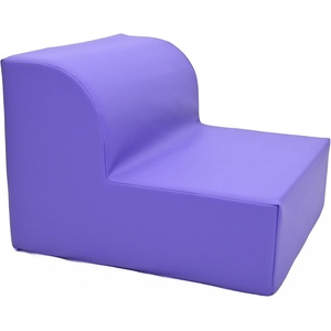 image:imageChildrens Factory Library Lounger Flexible Seating Classroom Furniture Comfy Kids Chairs GreenFern Single LoungerPurple