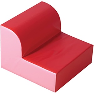 image:imageChildrens Factory Library Lounger Flexible Seating Classroom Furniture Comfy Kids Chairs GreenFern Single LoungerRedPink