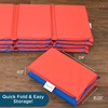 image:imageChildrens Factory 3 Section Toddler Nap Mats 2 inch Thick Toddler Sleeping Mats for Preschools and Daycares Easy to Clean Folding Nap Pad