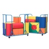 image:imageChildrens Factory 12 Module Blocks Set35 Primary CF321635 Toddler Indoor Playground Large Foam Building Blocks for Nursery Daycare amp PreschoolPrimary