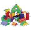 image:imageChildrens Factory 12 Module Blocks Set35 Primary CF321635 Toddler Indoor Playground Large Foam Building Blocks for Nursery Daycare amp PreschoolPrimary