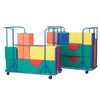 image:imageChildrens Factory 12 Module Blocks Set35 Primary CF321635 Toddler Indoor Playground Large Foam Building Blocks for Nursery Daycare amp PreschoolPrimary