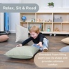 image:imageChildrens Factory 17 Puffy Pillows Toddler Classroom Pillows for Preschool or Daycare Durable StainResistant Vegan Leather Woodland 6 PackElemets