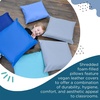 image:imageChildrens Factory 17 Puffy Pillows Toddler Classroom Pillows for Preschool or Daycare Durable StainResistant Vegan Leather Woodland 6 PackTranquility