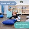 image:imageChildrens Factory 17 Puffy Pillows Toddler Classroom Pillows for Preschool or Daycare Durable StainResistant Vegan Leather Woodland 6 PackTranquility