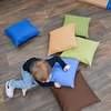 image:imageChildrens Factory 17 Puffy Pillows Toddler Classroom Pillows for Preschool or Daycare Durable StainResistant Vegan Leather Woodland 6 PackWoodland