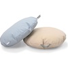 image:imageChildrens Factory Mini Round Poufs Flexible Classroom Seating Durable Floor Cushions with Handles Glacier Gray and Clay Set of 2Fog Blue and Sand