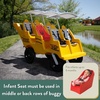 image:imageAngeles Infant Seat for Bye Bye Buggy Triple Row Stroller and Quad Stroller