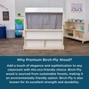 image:imageChildrens Factory Puppet Theatre with Dry Erase Board Kids Pretend Play Learning Activities Small Whiteboard Classroom Furniture Assembly RequiredAssembly Required