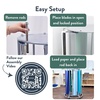 image:imageAngeles 5Roll Paper Dispenser amp Cutter Mobile Classroom Storage