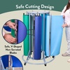 image:imageAngeles 5Roll Paper Dispenser amp Cutter Mobile Classroom Storage