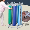 image:imageAngeles 5Roll Paper Dispenser amp Cutter Mobile Classroom Storage