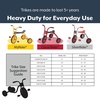 image:imageAngeles SilverRider Kids Tricycle Toddler Tricycle with Solid Airless Rubber Tires Kids Bike for Preschools and Daycare Ages 3 13 Tall Seat