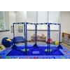 image:imageChildrens Factory Big Screen PlayPanel Set Kids Room Divider Classroom Privacy Screen Set of 4 RainbowClear