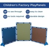 image:imageChildrens Factory Big Screen PlayPanel Set Kids Room Divider Classroom Privacy Screen Set of 4 RainbowWoodland