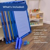 image:imageChildrens Factory Big Screen PlayPanel Set Kids Room Divider Classroom Privacy Screen Set of 4 RainbowWoodland