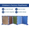 image:imageChildrens Factory Big Screen PlayPanel Set Kids Room Divider Classroom Privacy Screen Set of 4 RainbowWoodland