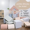 image:imageChildrens Factory 12 Module Blocks Foam Building Blocks for Toddlers Tranquility Set of 21 Set AElements