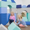 image:imageChildrens Factory 12 Module Blocks Foam Building Blocks for Toddlers Tranquility Set of 21 Set ATranquility